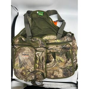 Primos Hunting Vest Realtree Camo Hunting Vest with Seat and Storage Size M-L